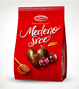 Medeno srce 350g visnja-cerise